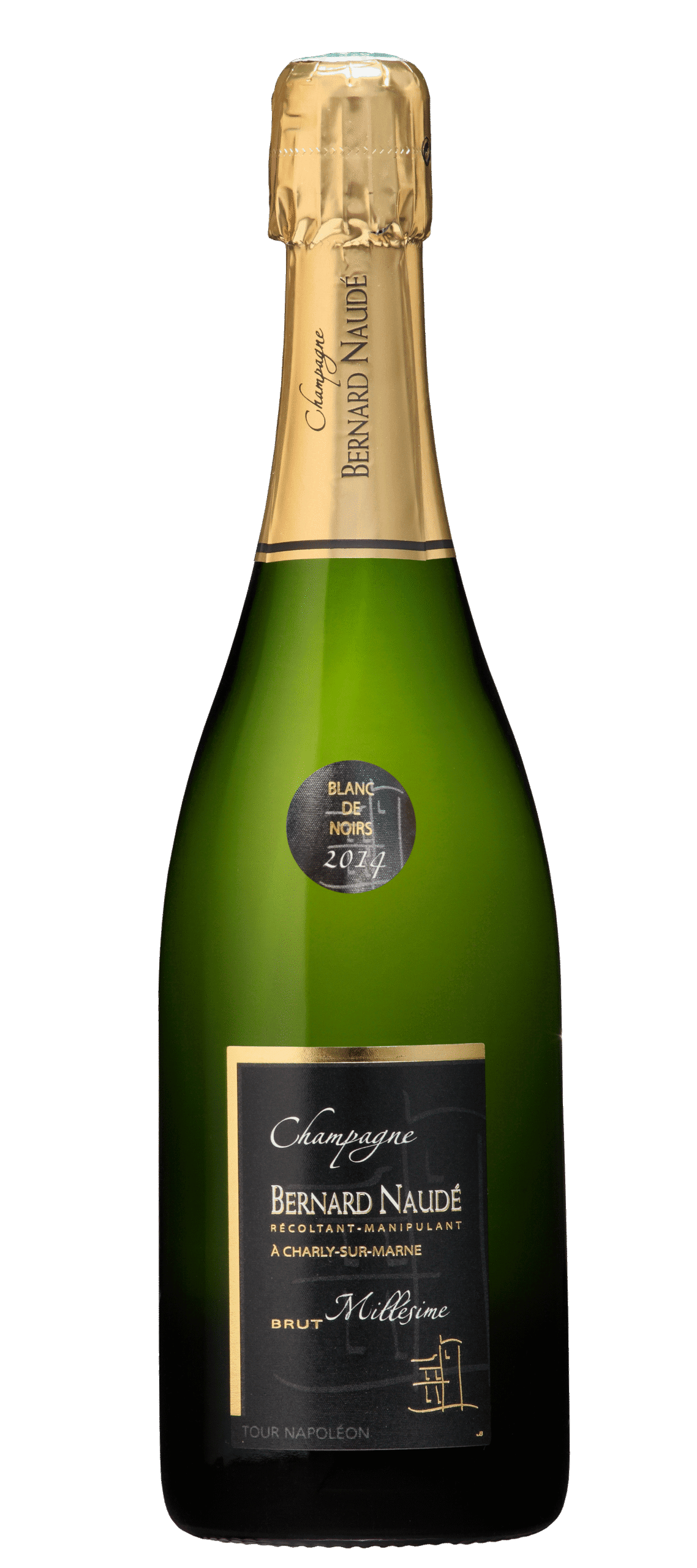 Bernard Naudé Brut Blanc de Noirs Millésimé 2014