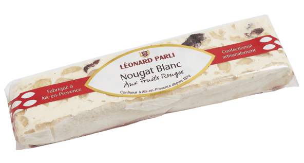 Barre Nougat blanc Fruits rouges - 100g