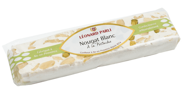 Barre Nougat blanc pistache - 100g