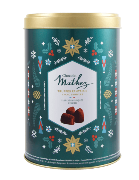 Boite Christmas - Truffe nature - 500g