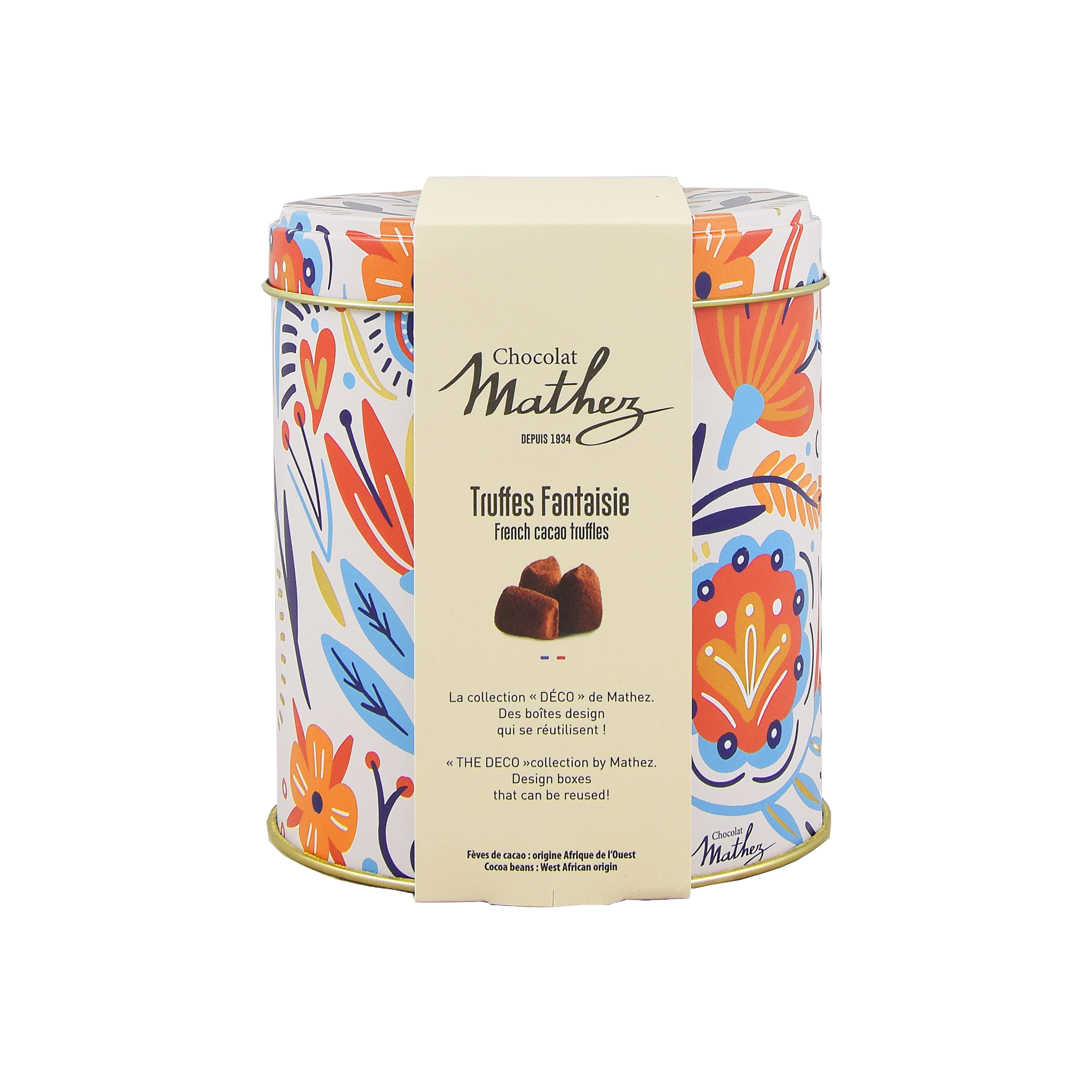 Boite Mexico 250g - truffe Caramel beurre salé