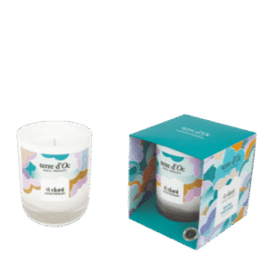 Bougie parfumée coton thé blanc Udani 180g