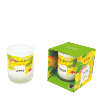 Bougie parfumée mandarine-yuzu Laotong 180g