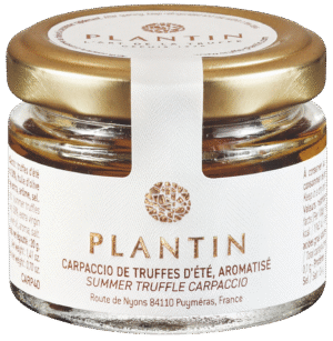 Carpaccio de truffes d'été, aromatisé