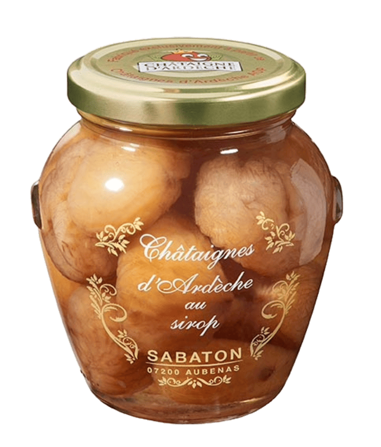 Châtaignes au sirop - 380g