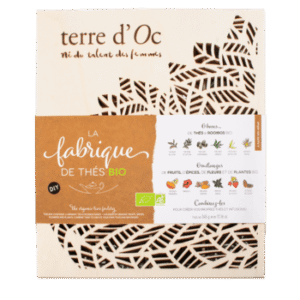 Coffret 12 thés et épices bio - à faire soi-même