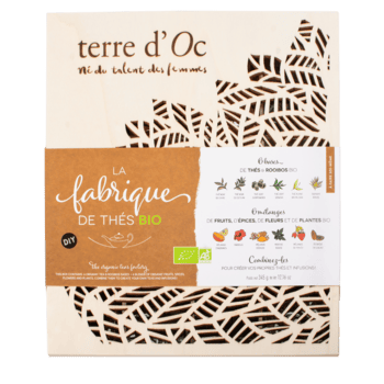 Coffret 12 thés et épices bio - à faire soi-même