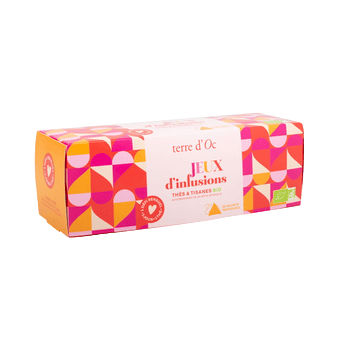 Coffret 28 sachets Jeux d'infusions