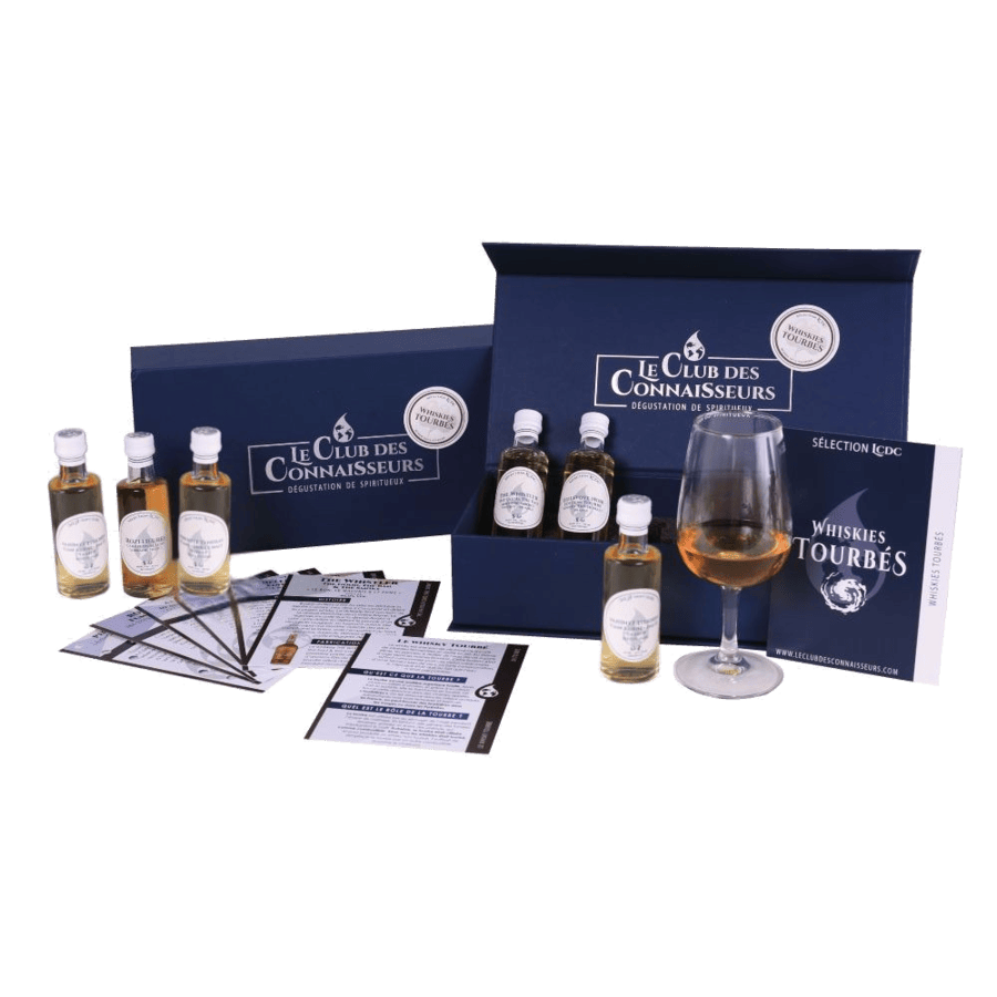 Cofret Whisky tourbés