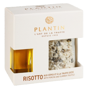 Coffret risotto aux cèpes et à la truffe d'été 200 g + 20 ml