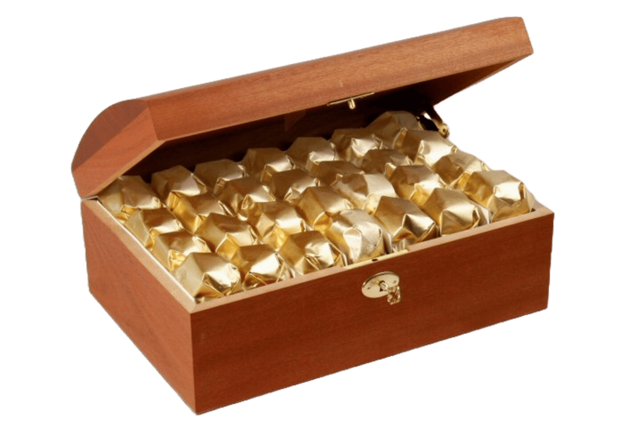 Marrons glacés - Coffret tradition bois