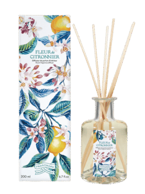 Diffuseur Fleur de Citronnier + 10 bâtonnets
