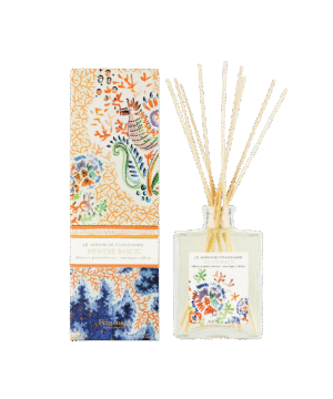 Diffuseur Menthe Basilic + 10 bâtonnets