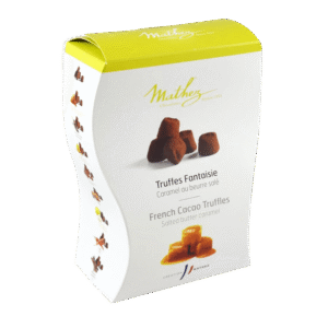 E03.11 UNO-Caramel-HD Boite Uno - Truffe caramel - 250g