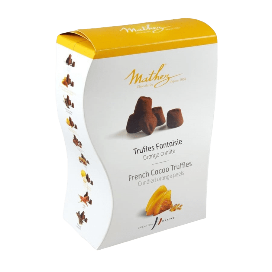 E03.18 UNO-Orange-HD Boite Uno - Truffe écorse d'orange confite - 250g