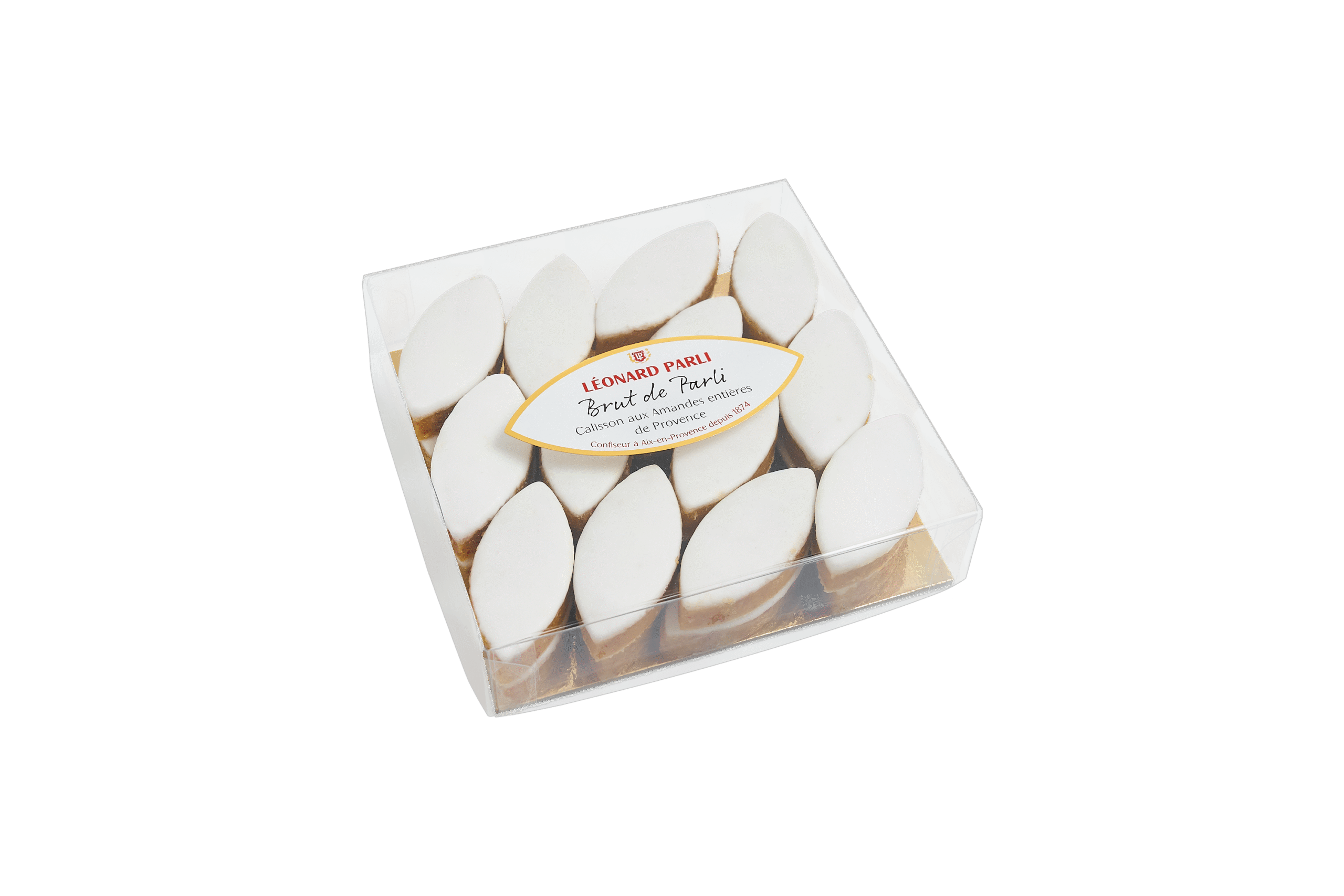 Étui carré Calissons Brut de Parli - 280g - 24 pcs
