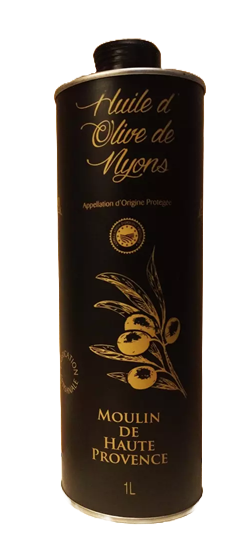 Huile d'olive AOP Nyons bidon fer
