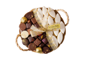 Plateau Calissons & Chocolats - 500g - Ø 20cm