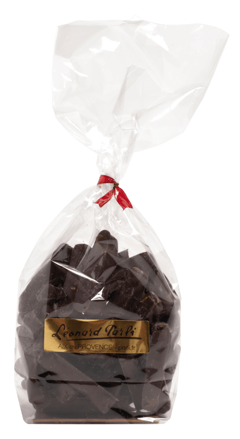 Sachet Gingembrettes trempées au chocolat noir - 200g