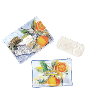 Savon 150 g+ porte savon Bel Oranger