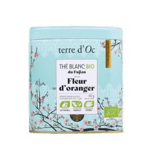Thé blanc fleur d'oranger bio - 40g
