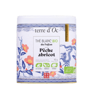 Thé blanc pêche abricot bio - 40g