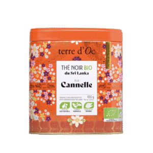 Thé noir Sri-Lanka à la cannelle bio - 100g