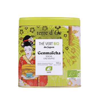Thé vert japon Genmaïcha  bio - 100g