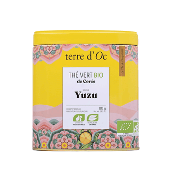 Thé vert yuzu de Corée bio - 80g