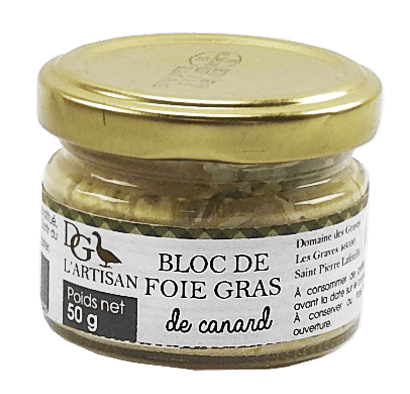 Bloc de foie gras de canard