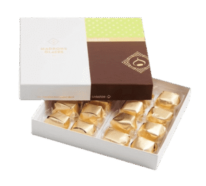 Marrons glacés - Boite confiseur