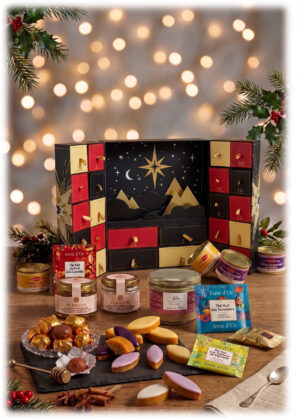 calendrier compressé Calendrier de l'avent duo gourmand