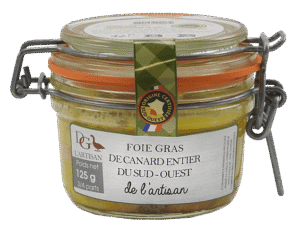 Foie gras de canard entier, IGP Sud-Ouest  - 125 g