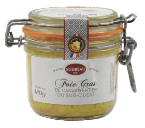 Foie gras de canard entier du sud-ouest bocal