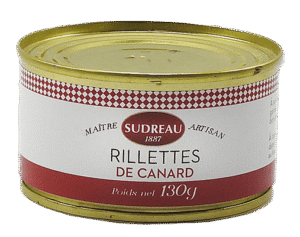 Rillettes pur canard boite - 130g